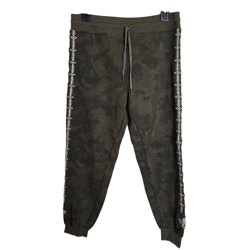 Driftwook Camo Embroidered Joggers Size Medium Women's